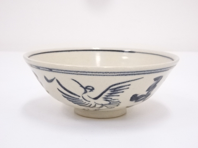 京焼　泉山造　安南手茶碗